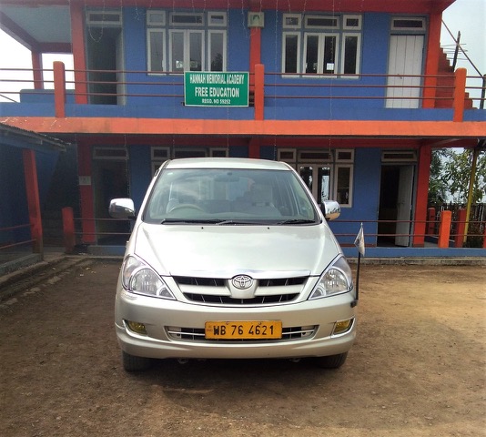 The school vehicle with grateful thanks to Clifton Rotary